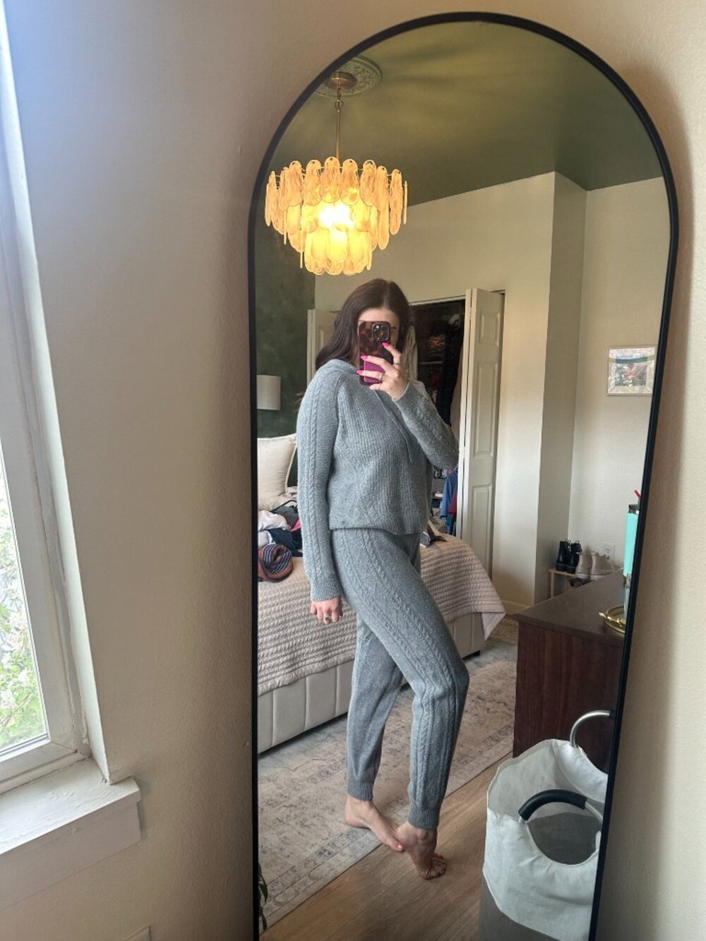 Cashmere Knit Sweat Set - Picture 5 of 7